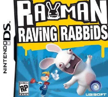 Rayman - Raving Rabbids (USA) (En,Fr,Es) box cover front